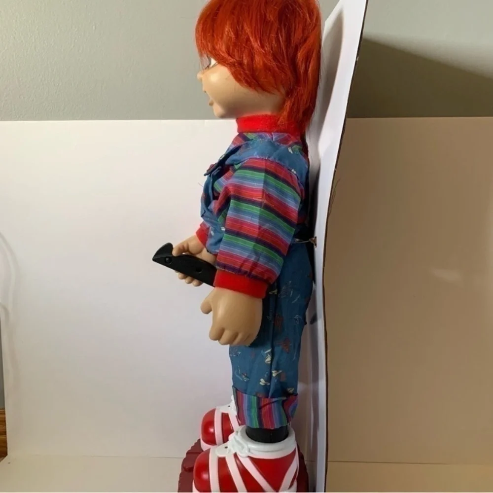 NIB.  CHUCKY DOLL 2ft Life Sized Chucky Doll and Blue Overall